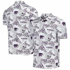 Top 10 😉 Unbranded Men's Reyn Spooner White Kansas State Wildcats Performance Polo 💯