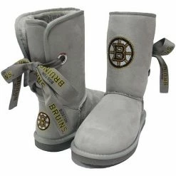Promo 👍 Unbranded 👩 Women's Cuce Boston Bruins Champion Ribbon 🥾 Boots 😉