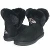 Flash Sale 😉 Unbranded 👩 Women's Cuce Black Baltimore Ravens Faux Fur 🥾 Boots 🧨