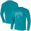 Brand new 🎉 Unbranded Men's NFL X Darius Rucker Collection By Fanatics Aqua Miami Dolphins Long Sleeve Thermal T-Shirt ✔️