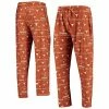 Hot Sale 🎉 Unbranded Men's Concepts Sport Texas Orange Texas Longhorns Flagship Allover Print Sleep Pants 😉