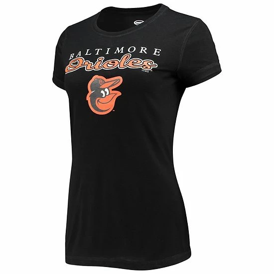 Discount 😍 Unbranded 👩 Women's Concepts Sport Black/Orange Baltimore Orioles Lodge T-Shirt & Pants Sleep Set 🤩 - Image 3
