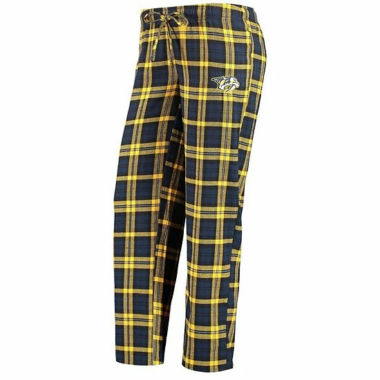 Outlet 🔔 Unbranded 👩 Women's Concepts Sport Navy/Gold Nashville Predators Lodge T-Shirt & Pants Sleep Set ✔️ - Image 5