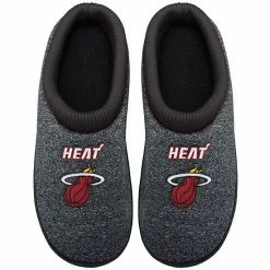 Budget 🎁 Unbranded Men's FOCO Miami Heat Cup Sole Slippers 🔔