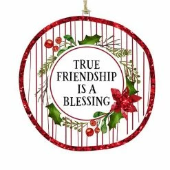 Brand new ⌛ Unbranded True Friendship Blessing 🎁 Christmas Ornament 💯