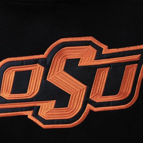 Outlet 🌟 Unbranded Youth Black Oklahoma State Cowboys Big Logo Pullover Hoodie 💯 - Image 5