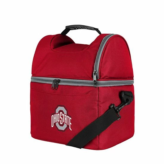 Best Sale 🛒 Unbranded FOCO Ohio State Buckeyes Double Compartment Cooler Bag 🥰 - Image 2