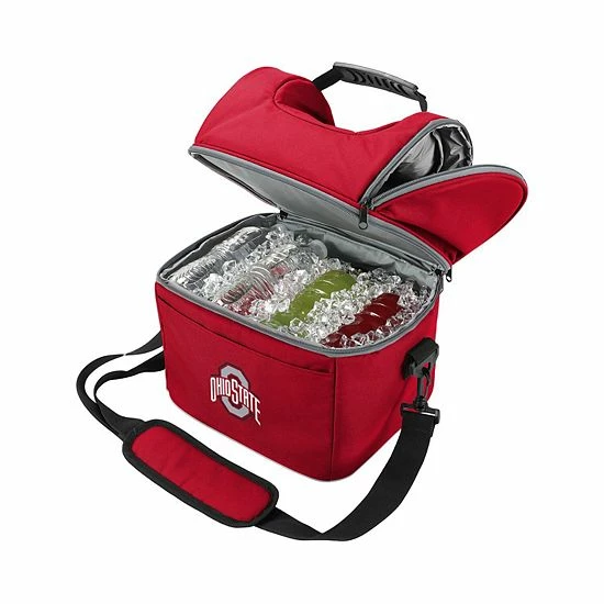 Best Sale 🛒 Unbranded FOCO Ohio State Buckeyes Double Compartment Cooler Bag 🥰 - Image 4