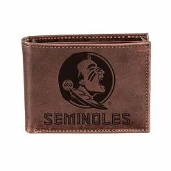 Top 10 ✨ Unbranded Brown Florida State Seminoles Bifold Leather Wallet 👏