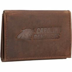 Budget 🛒 Unbranded Carolina Panthers Leather Team Tri-Fold Wallet 👏