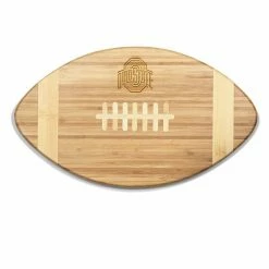 Wholesale 🔔 Unbranded Ohio State Buckeyes Touchdown Football Cutting Board Serving Tray 👏