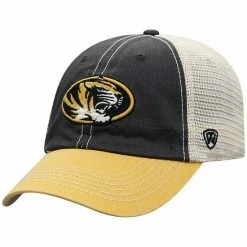 Top 10 🎉 Unbranded Men's Top Of The World Black Missouri Tigers Offroad Trucker Snapback Hat 😍