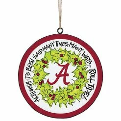 Cheap 🛒 Unbranded Alabama Crimson Tide Metal Ornament 🛒