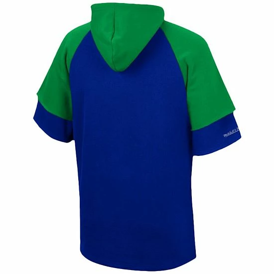 Best reviews of ๐ Unbranded Men's Mitchell & Ness Royal Seattle Seahawks Home Advantage Raglan Short Sleeve Pullover Hoodie ๐ - Image 3