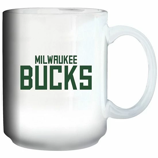 Coupon ๐ Unbranded Milwaukee Bucks 15oz. Primary Logo Mug โญ - Image 3