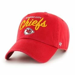 Wholesale ❤️ Unbranded 👩 Women's '47 Red Kansas City Chiefs Phoebe Clean Up Adjustable Hat 😍