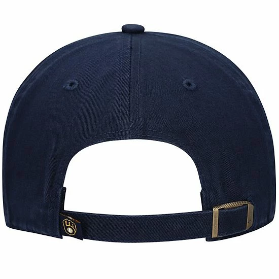 Best deal 🎁 Unbranded Men's '47 Navy Milwaukee Brewers Home Clean Up Adjustable Hat 🌟 - Image 5