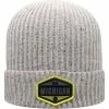 New 🧨 Unbranded Men's Top Of The World Gray Michigan Wolverines Alp Cuffed Knit Hat 👏