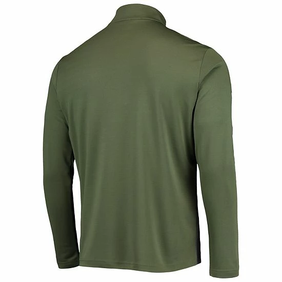 New 💯 Unbranded Men's Levelwear Olive Philadelphia Phillies Delta Pursue Quarter-Zip Jacket 😍 - Image 4