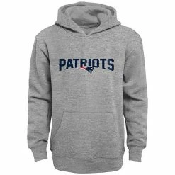 Hot Sale 🔥 Unbranded Kids 7-20 New England Patriots Team Pride Fleece Hoodie ⌛