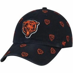 Deals 😍 Unbranded 👩 Women's '47 Navy Chicago Bears Confetti Clean Up Adjustable Hat ❤️
