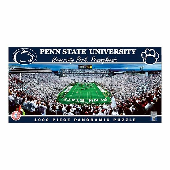 Brand new 🛒 Unbranded Penn State Nittany Lions End Zone Panoramic 1000-Piece Puzzle ⌛