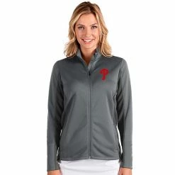 Hot Sale ⭐ Unbranded 👩 Women's Philadelphia Phillies Passage Full Zip Jacket ⌛