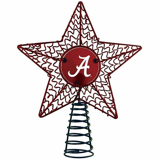 Wholesale 🎉 Unbranded Alabama Crimson Tide Star Tree Topper 👍