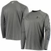 Best reviews of 😀 Unbranded Men's Columbia Charcoal Michigan Wolverines PFG Terminal Tackle Omni-Shade Long Sleeve T-Shirt 👏
