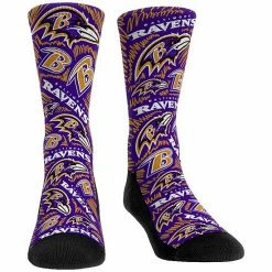 Best reviews of 💯 Unbranded Rock Em 🧦 Socks Baltimore Ravens Logo Sketch Crew 🧦 Socks 🎁