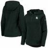New 👏 Unbranded 👩 Women's Columbia Green Michigan State Spartans Darling Days Raglan Fleece Pullover Hoodie ✔️