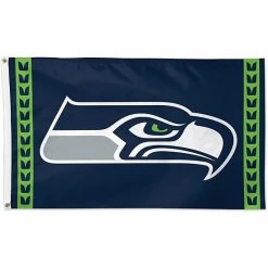Best Pirce 🔔 Unbranded WinCraft Seattle Seahawks 3' X 5' Vertical Stripes Deluxe Single-Sided Flag 👏
