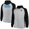 Top 10 ⭐ Unbranded Men's Fanatics Branded Heather Gray Carolina Panthers Big & Tall Fleece Raglan Full-Zip Hoodie Jacket ✔️