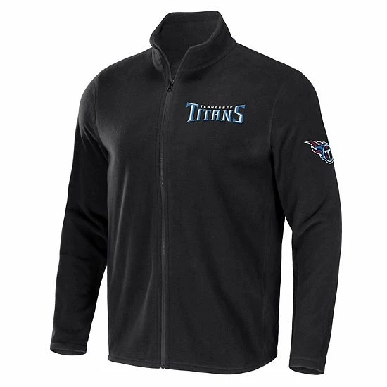 Budget 🧨 Unbranded Men's NFL X Darius Rucker Collection By Fanatics Black Tennessee Titans Polar Fleece Full-Zip Jacket 🥰 - Image 3