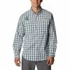 Discount 😍 Unbranded Men's Columbia Green Michigan State Spartans Super Tamiami Omni-Wick Long Sleeve Button-Down 👕 Shirt 👍