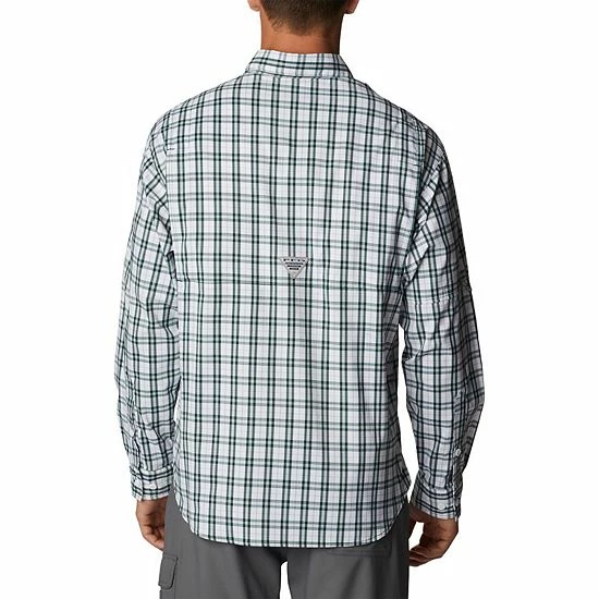 Discount ๐ Unbranded Men's Columbia Green Michigan State Spartans Super Tamiami Omni-Wick Long Sleeve Button-Down ๐ Shirt ๐ - Image 3