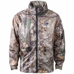 Best reviews of 😉 Unbranded Men's Dunbrooke Realtree Camo Buffalo Bills Circle Sportsman Waterproof Packable Full-Zip Jacket ⌛