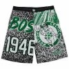 Brand new 🔔 Unbranded Men's Mitchell & Ness Black Boston Celtics Big & Tall Hardwood Classics Jumbotron Shorts 🔔