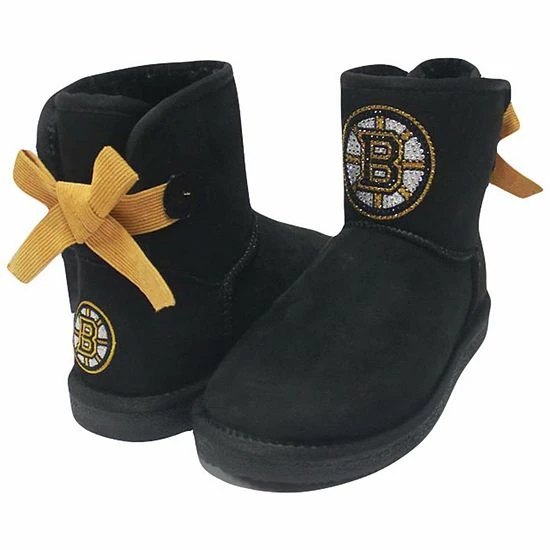 Discount ๐ Unbranded ๐ฉ Women's Cuce Boston Bruins Low Team Ribbon ๐ฅพ Boots ๐ - Image 2