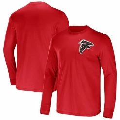 Cheap 🎉 Unbranded Men's NFL X Darius Rucker Collection By Fanatics Red Atlanta Falcons Team Long Sleeve T-Shirt 👍