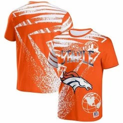 Top 10 🌟 Unbranded Men's NFL X Staple Orange Denver Broncos All Over Print T-Shirt 😀