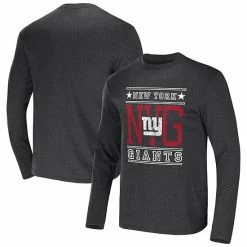 Buy ⌛ Unbranded Men's NFL X Darius Rucker Collection By Fanatics Heathered Charcoal New York Giants Long Sleeve T-Shirt ⭐