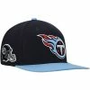 Outlet 🤩 Unbranded Men's Pro Standard Navy/Light Blue Tennessee Titans 2Tone Snapback Hat 🥰