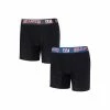 Cheap 😀 Unbranded Men's Concepts Sport Black/Royal New York Giants 2-Pack Boxer Briefs Set ⌛