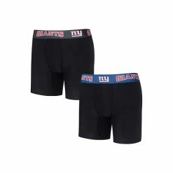 Cheap 😀 Unbranded Men's Concepts Sport Black/Royal New York Giants 2-Pack Boxer Briefs Set ⌛
