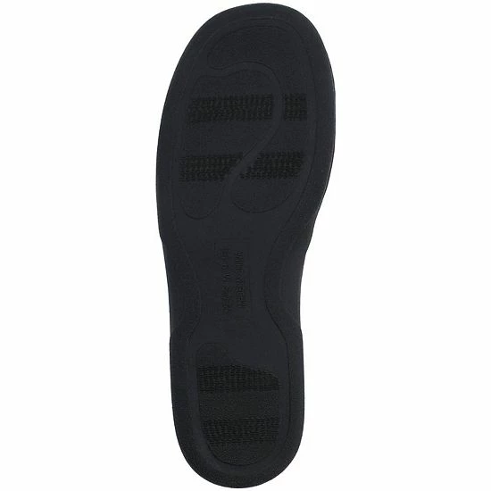 Wholesale 🔔 Unbranded Men's FOCO Carolina Panthers Team Logo Flannel Moccasin Slippers 🛒 - Image 4