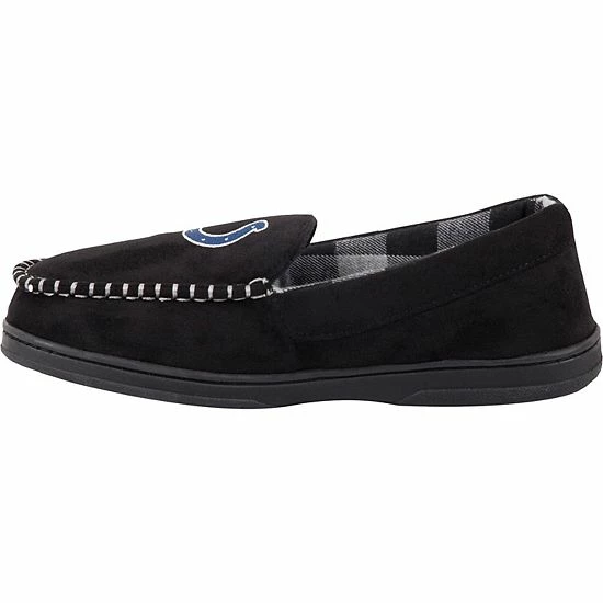 Buy ๐ Unbranded Men's FOCO Indianapolis Colts Team Logo Flannel Moccasin Slippers ๐ - Image 2