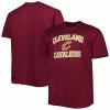 Brand new ✨ Unbranded Men's Wine Cleveland Cavaliers Big & Tall Heart & Soul T-Shirt 🤩