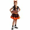 Promo ✔️ Unbranded 👧 Girls Youth Brown Cleveland Browns Tutu Tailgate Game Day V-Neck Costume 🥰