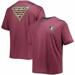 Brand new 🥰 Unbranded Men's Columbia Garnet Florida State Seminoles Terminal Tackle Omni-Shade T-Shirt 🛒
